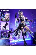 1/3 Delusion Honkai Star Rail Silver Wolf LV.999 Cosplay Costume